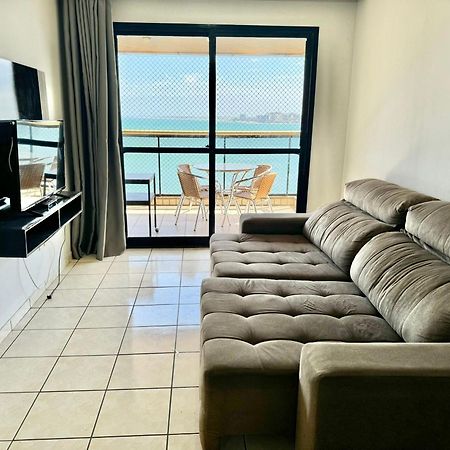גוארפארי Praia Do Morro - Apt. Canto Nobre, Frente Total Para O Mar, 4 Quartos 1 Vaga De Garagem, 2 Banheiros מראה חיצוני תמונה